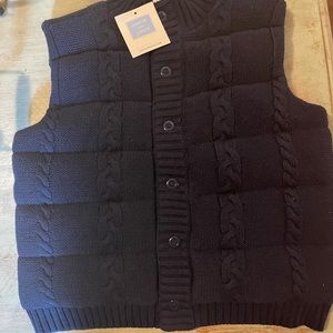 NWT little Boy’s size 3-4 Janie and Jack vest